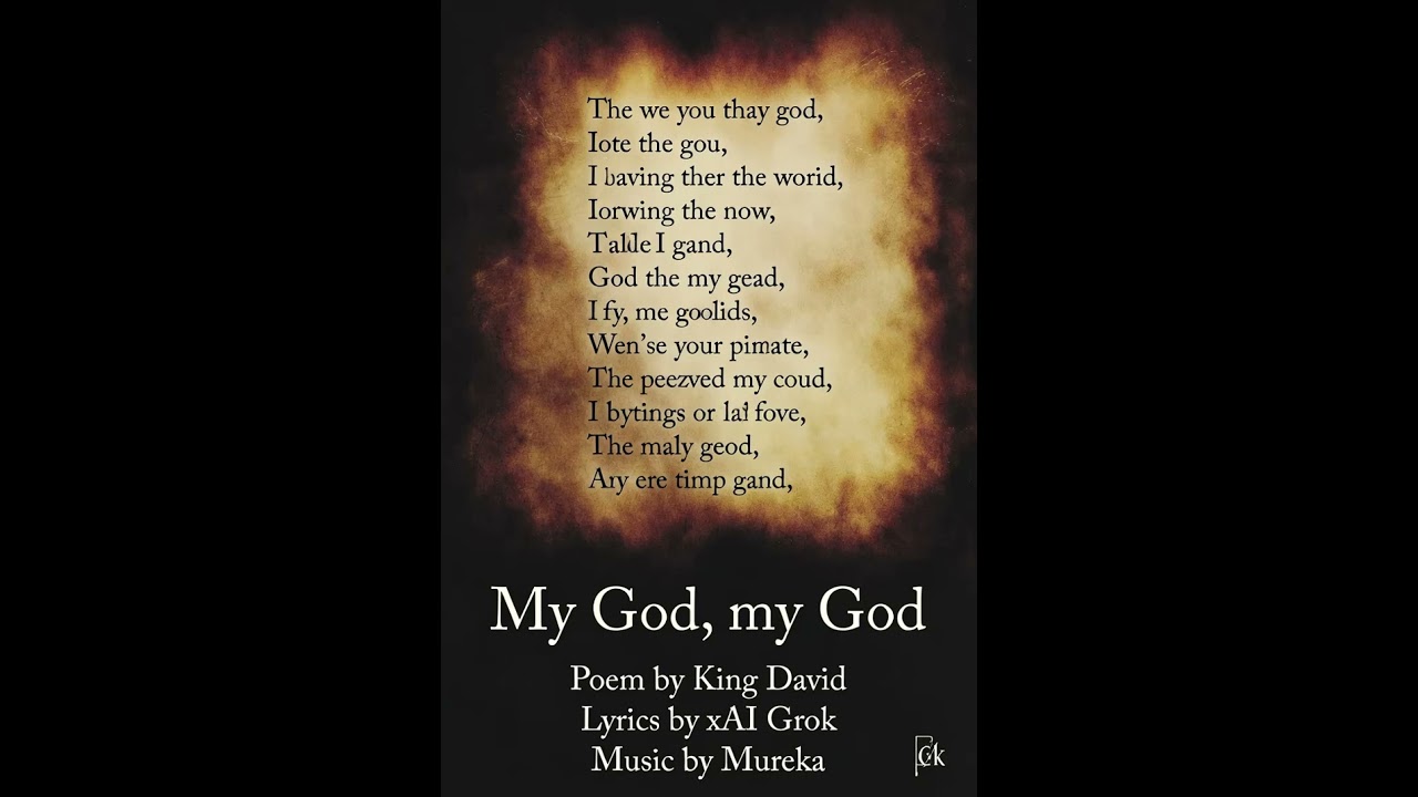 My God my God