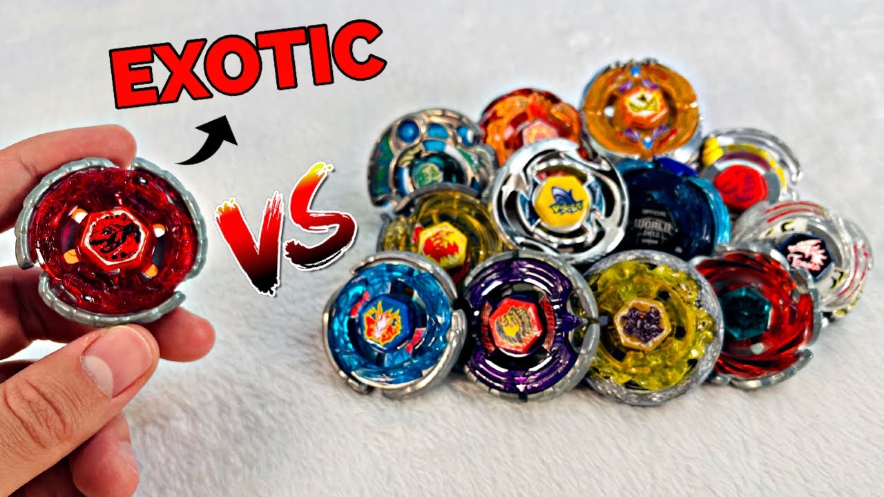 Nightmare Rex vs Metal Beyblades!! Is this Beyblade strong?