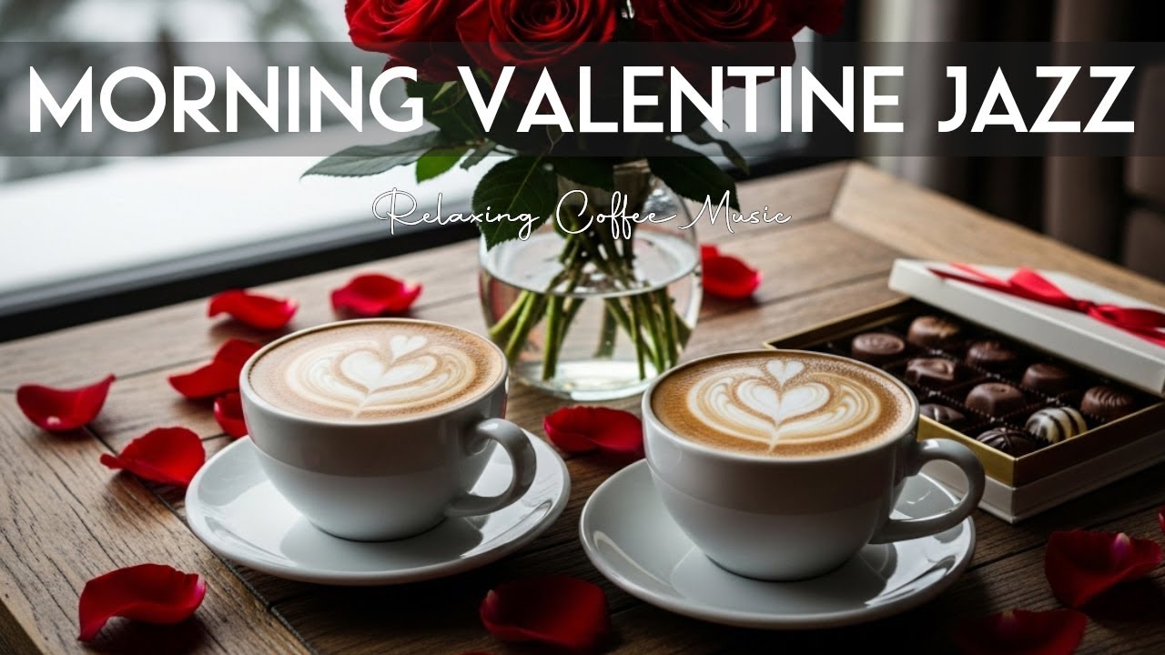 Morning Valentine Jazz ☕ Bossa Nova instrumental for Working, Studying and Stress Relief