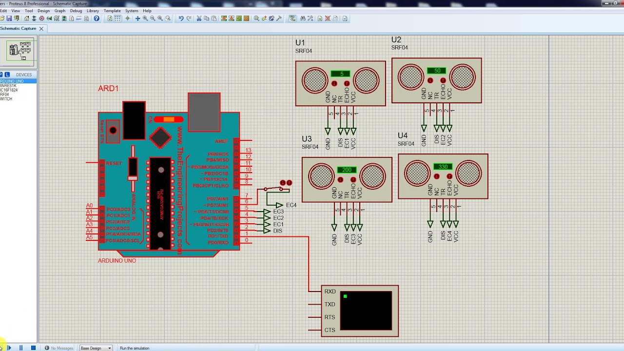 LECTURA DE MULTIPLES SENSORES ULTRASONICOS, PIC ( Mikroc ) O Arduino