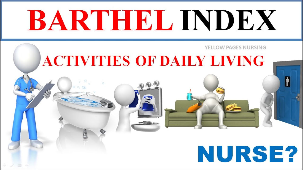 BARTHEL INDEX SCALE/Activities of daily living
