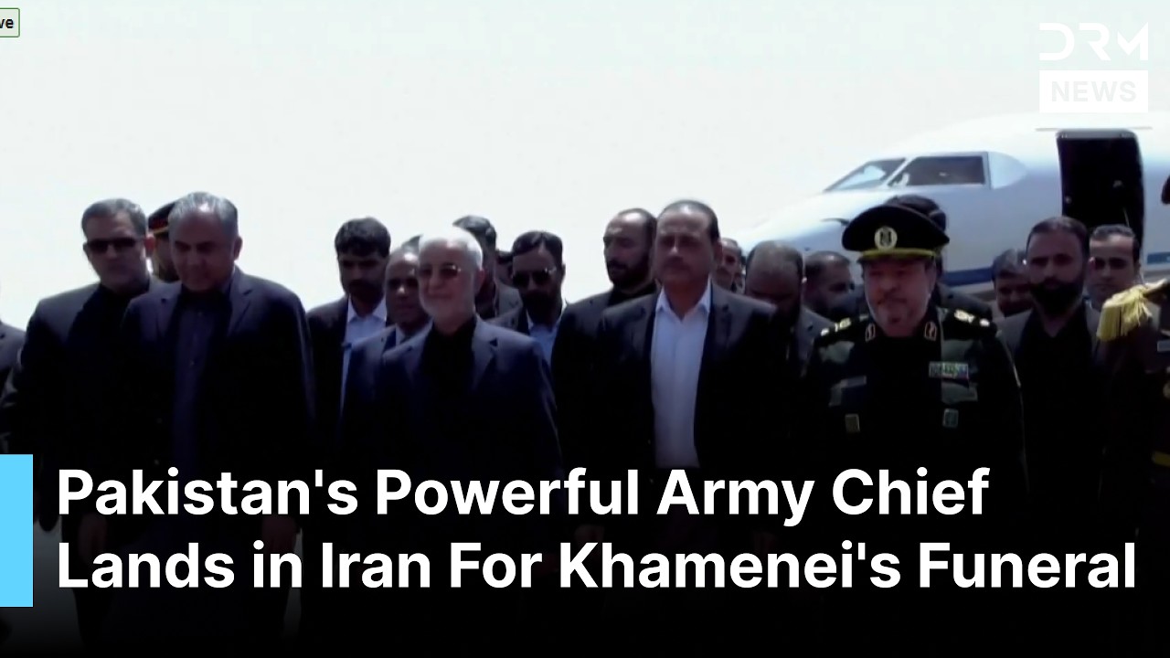 Pakistan Army Chief Asim Munir Arrives in Tehran to Honor Late Iran Leader Ali Khamenei | AC1G