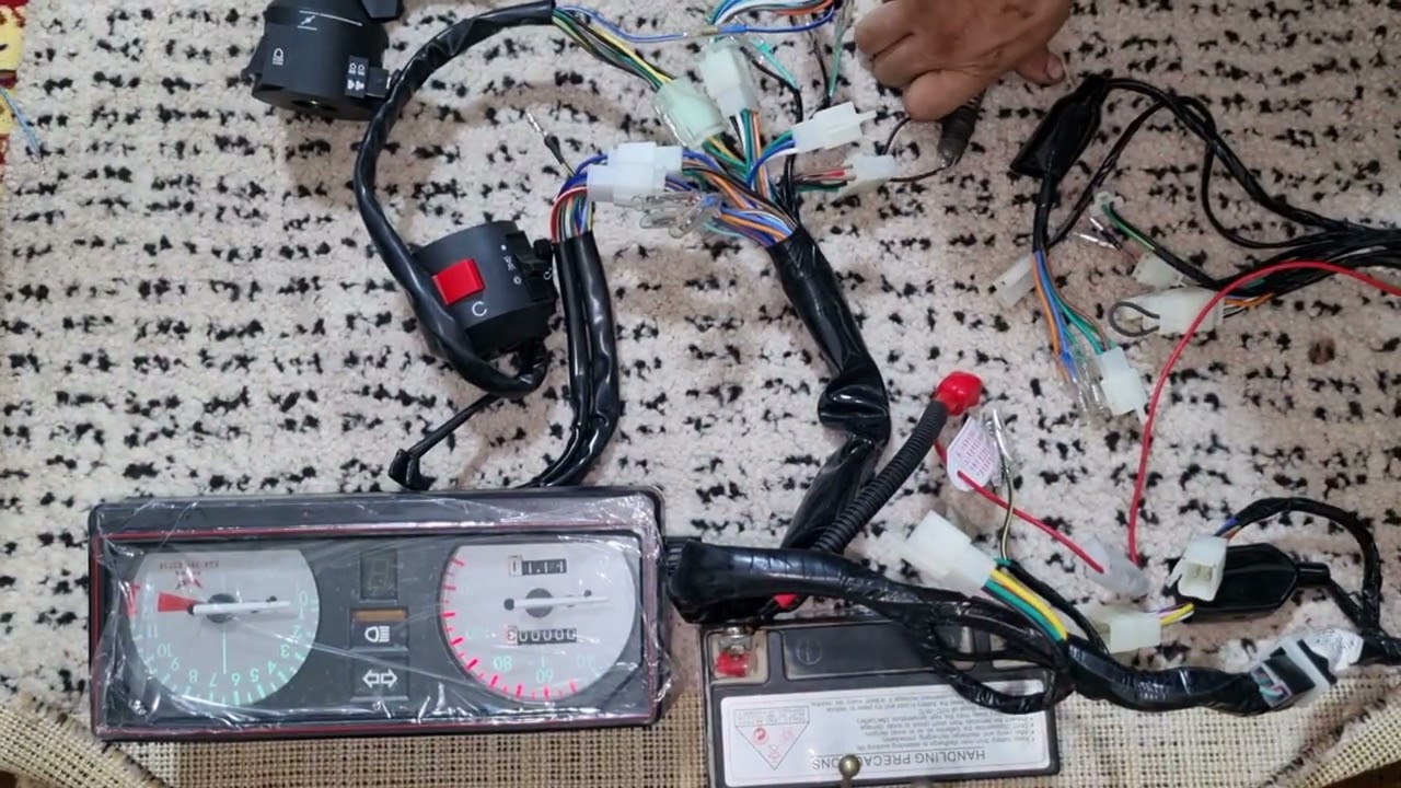 شرح بتفاصيل كهرباء النور العالى مع حل لجميع مشاكل واعطال الكشاف الكبير