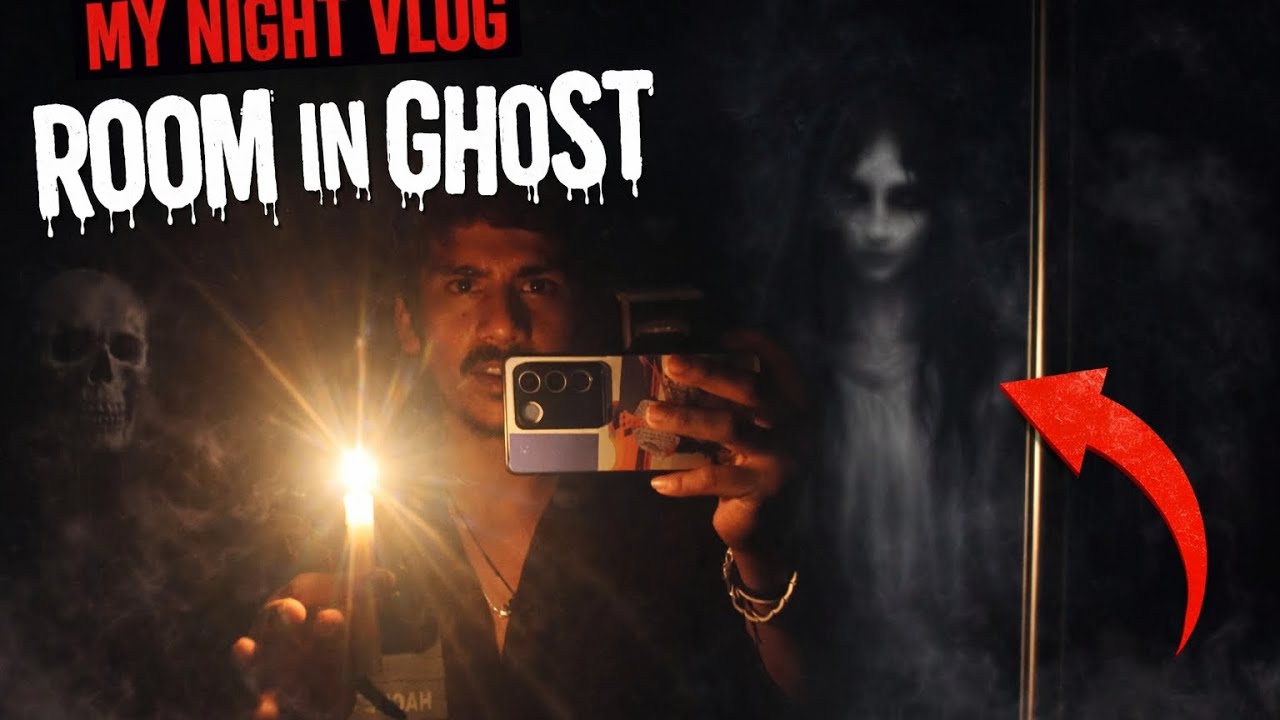 Kamre main bhoot night vlog day 8/365daily vlogs#horror #viral#trending 