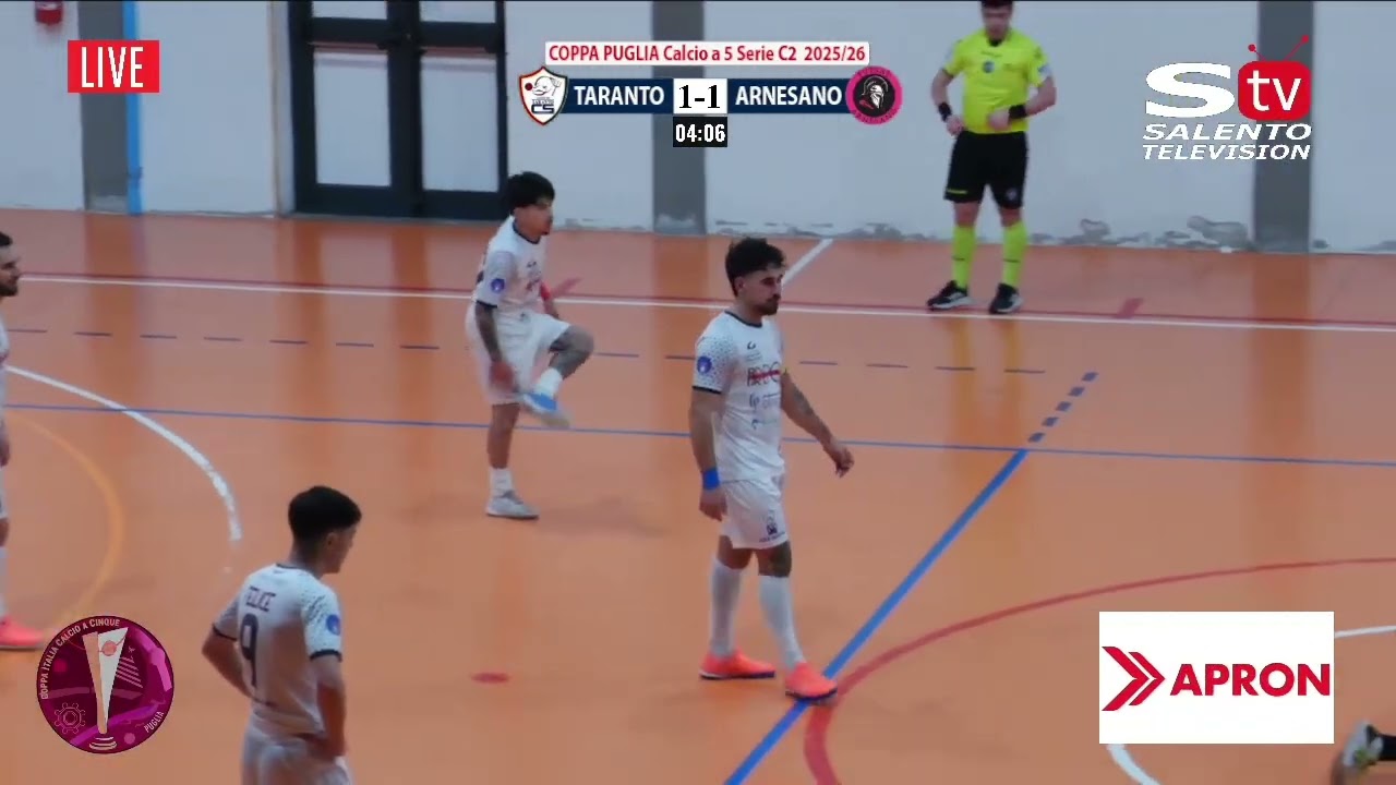 𝑪𝒂𝒍𝒄𝒊𝒐 𝒂 5 𝑺𝒆𝒓𝒊𝒆 𝑪2 - 𝑪𝒐𝒑𝒑𝒂 𝑷𝒖𝒈𝒍𝒊𝒂: i Gol di 𝑨𝑻𝑳𝑬𝑻𝑰𝑪𝑶 𝑪𝑰𝑻𝑻𝑨' 𝑫𝑰 𝑻𝑨𝑹𝑨𝑵𝑻𝑶 🆚 𝑭𝑼𝑻𝑺𝑨𝑳 𝑨𝑹𝑵𝑬𝑺𝑨𝑵𝑶 4-4
