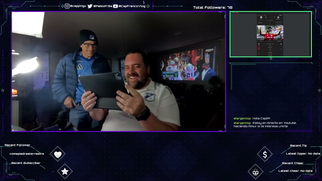Reacción EN VIVO 🔥 Cali vs Millonarios + Super Bowl LX 🏈⚽ | Doble emoción