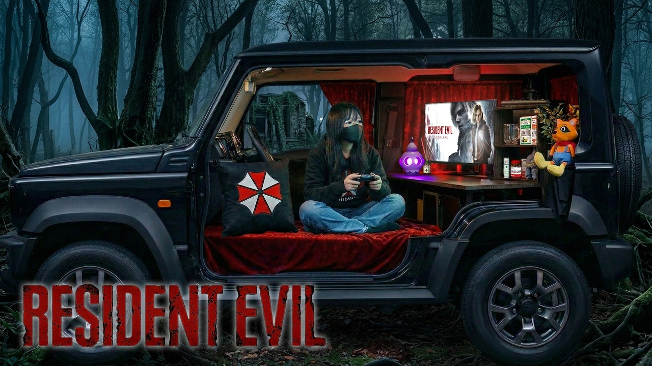 [ASMR] ULTIMATE Resident Evil Base: Building in the Woods