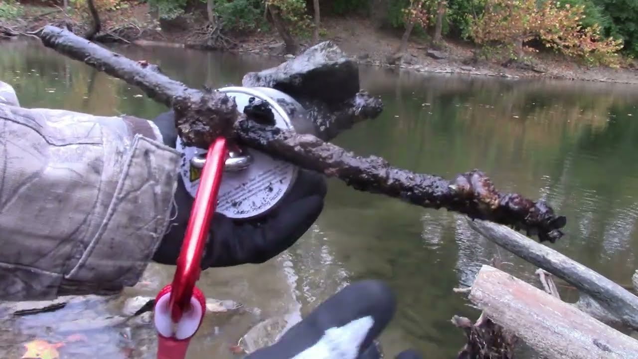 Magnet fishing test run with the Brute Boss 360