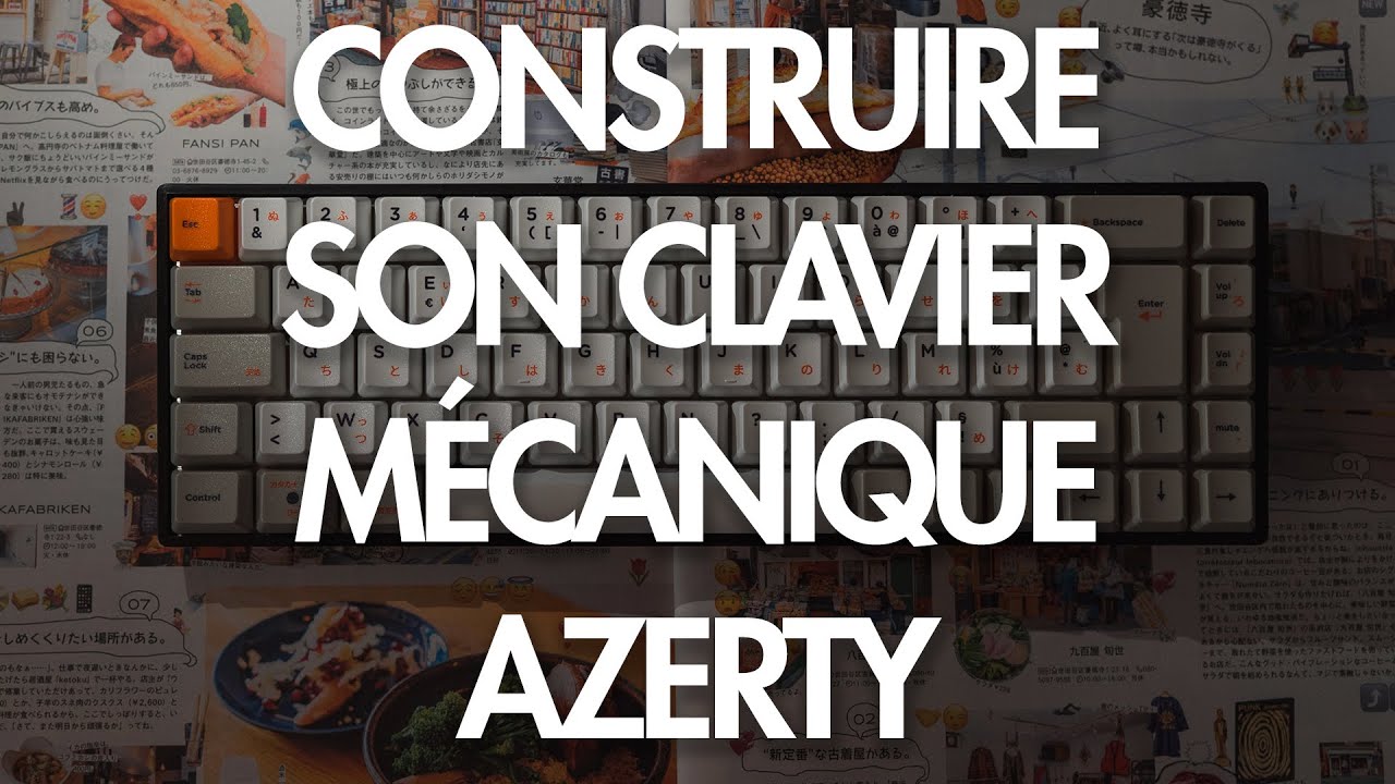 Construire son clavier mécanique Azerty (ISO-FR)