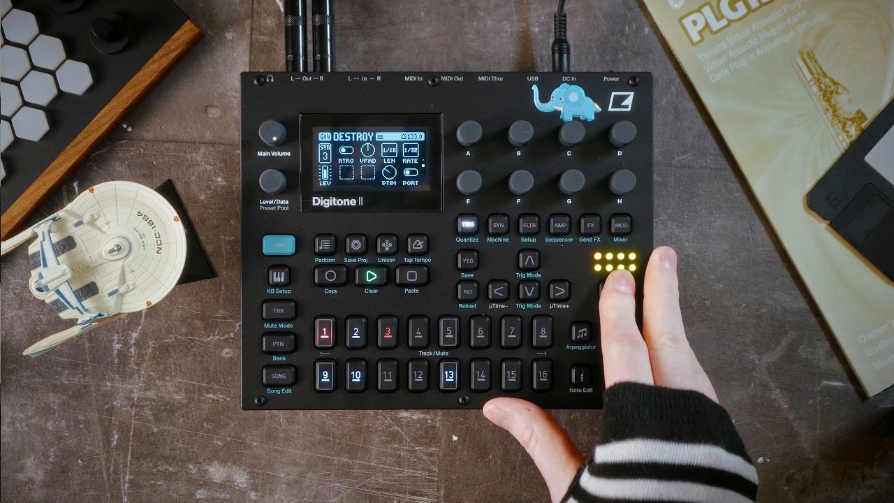DIGITONE II - SURRENDER YOUR SANITY #industrial #digitoneii
