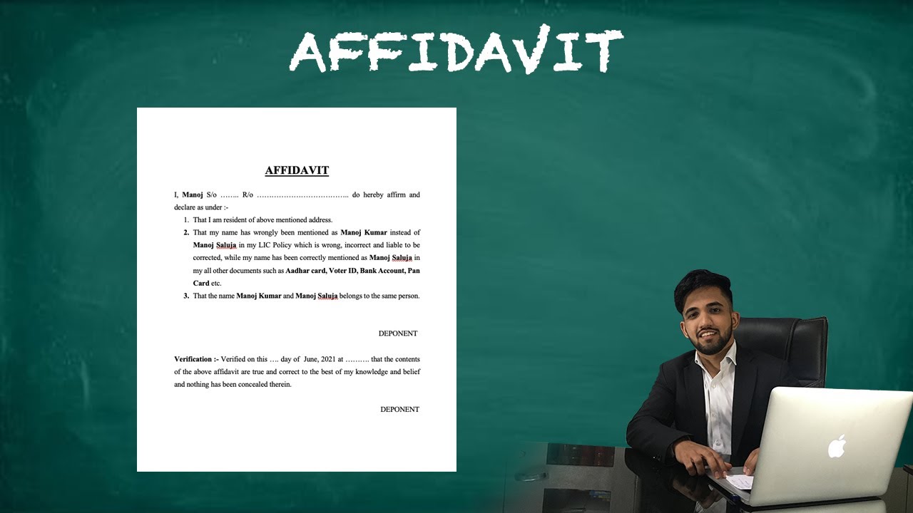 What is Affidavit | How to make Affidavit | FORMAT , USES AND DRAFTING | GO LEGAL | LEGAL TIPS