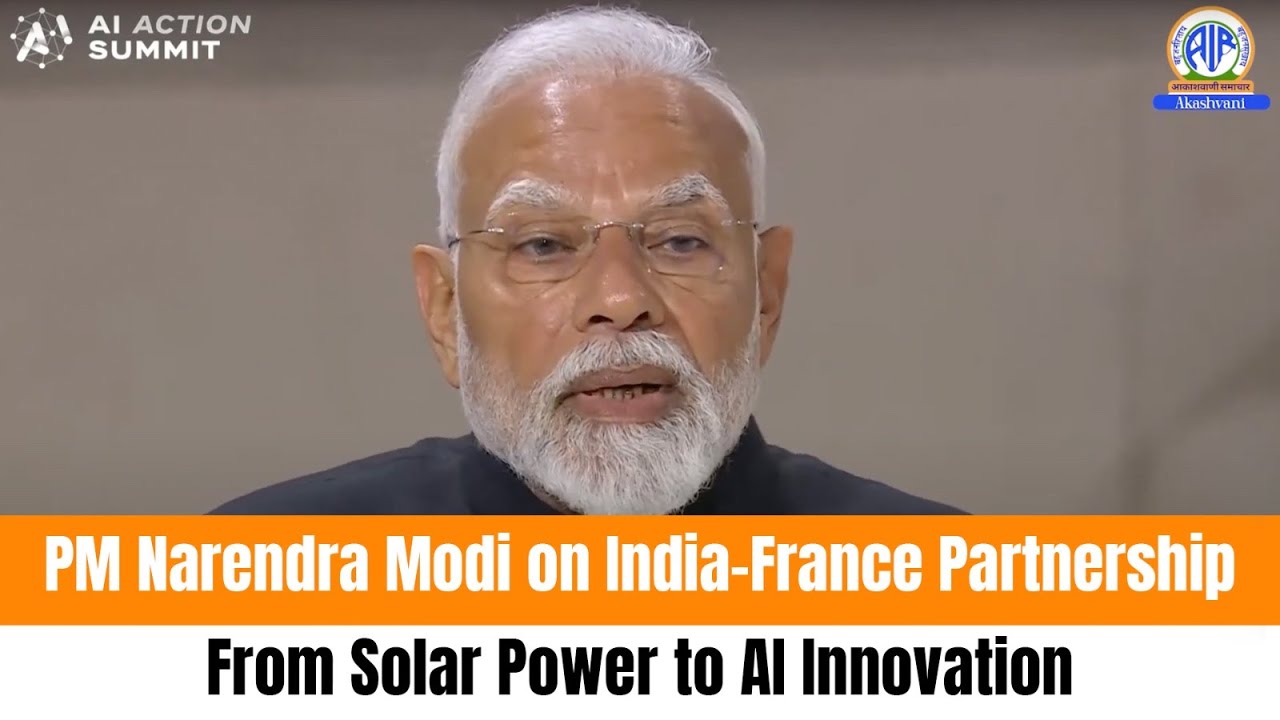 PM Narendra Modi on India-France Partnership | From Solar Power to AI Innovation 🌞🤖
