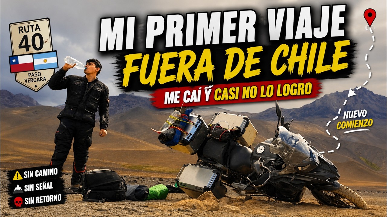 ¡Inicio Extremo del Viaje! Caída Brutal y Noche en la Intemperie 🇦🇷 [Capítulo 1]