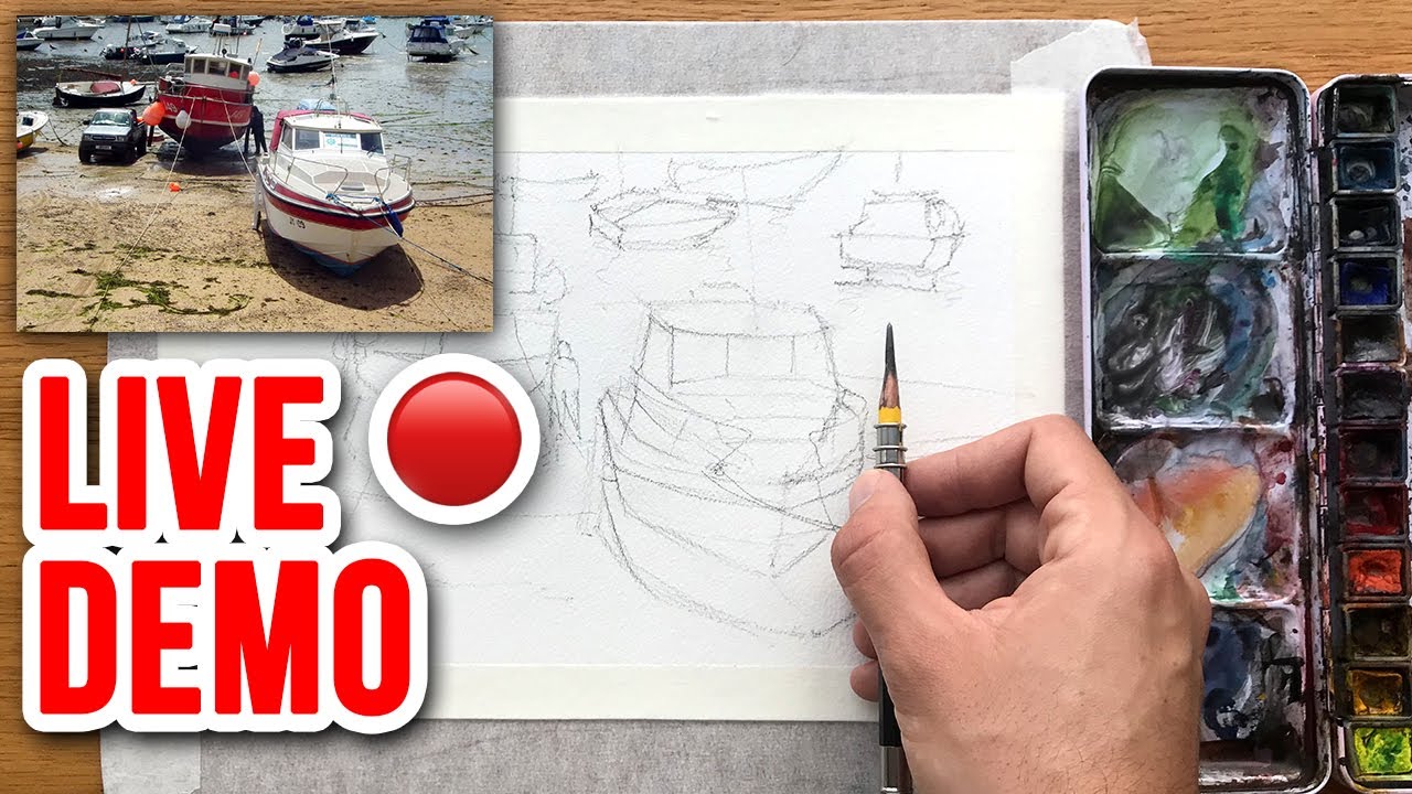 Boat Demo LIVE! 🔴🎨 Let's Paint Together!