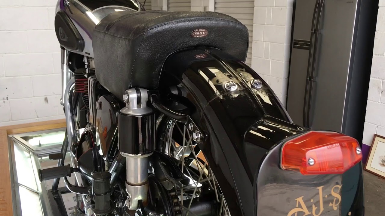 AJS 1952 Cut Away display bike video two