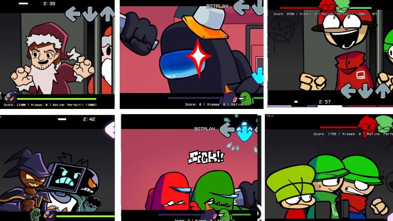 FNF Zanta but everyone it is the Opponent's turn the mod changes-Friday Night Funkin