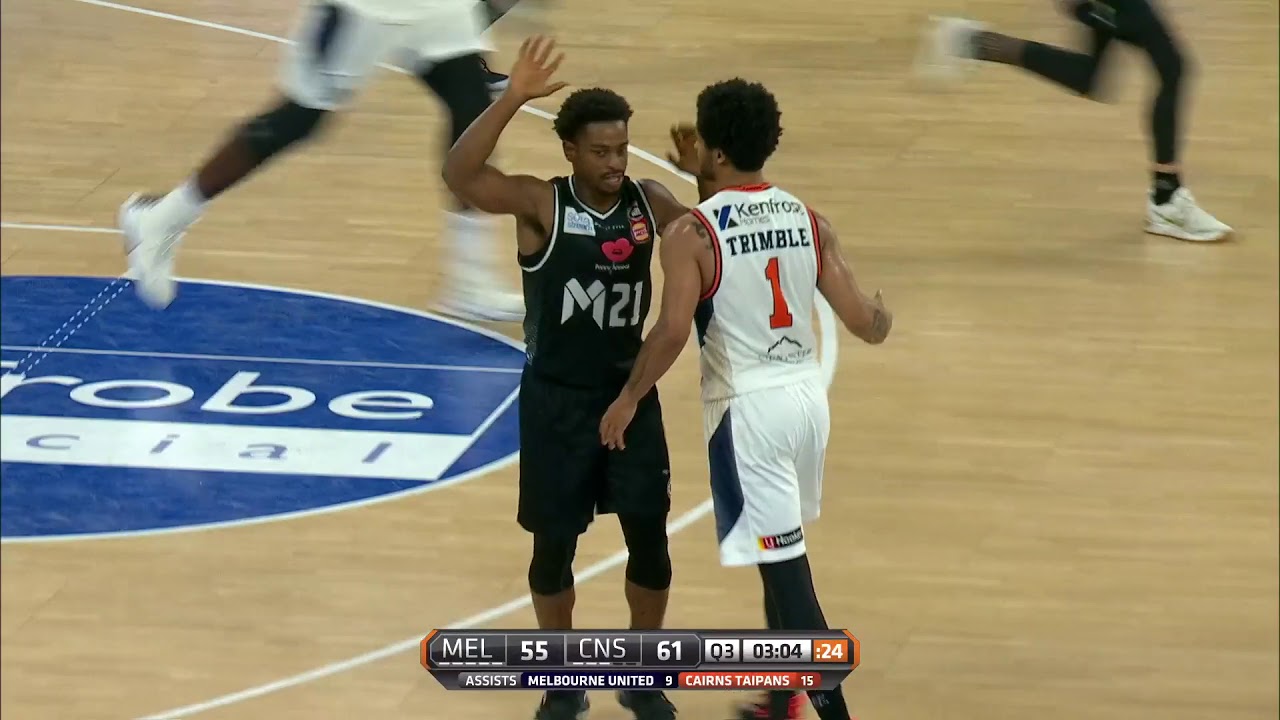 Casper Ware with 34 Points vs. Cairns Taipans