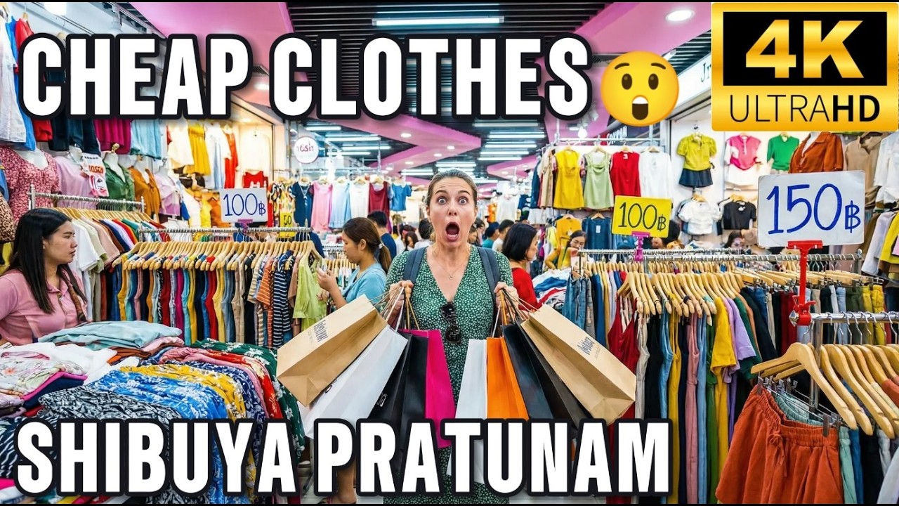 Bangkok’s Hidden Shopping Gem! 🛍️ Shibuya Pratunam Shopping Mall