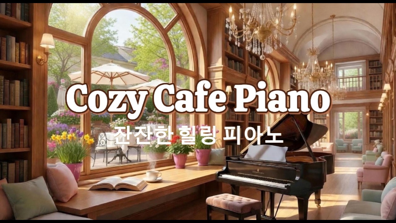 Playlist 포근한 봄날 아침 커피 마시며 듣고 싶은 피아노 연주곡 Peaceful Piano for Reading & Coffee #piano #focusmusic