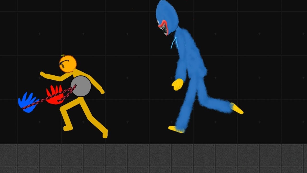 POPPY PLAYTIME NO SRP !! | Turbo Stickman Ragdoll Playground