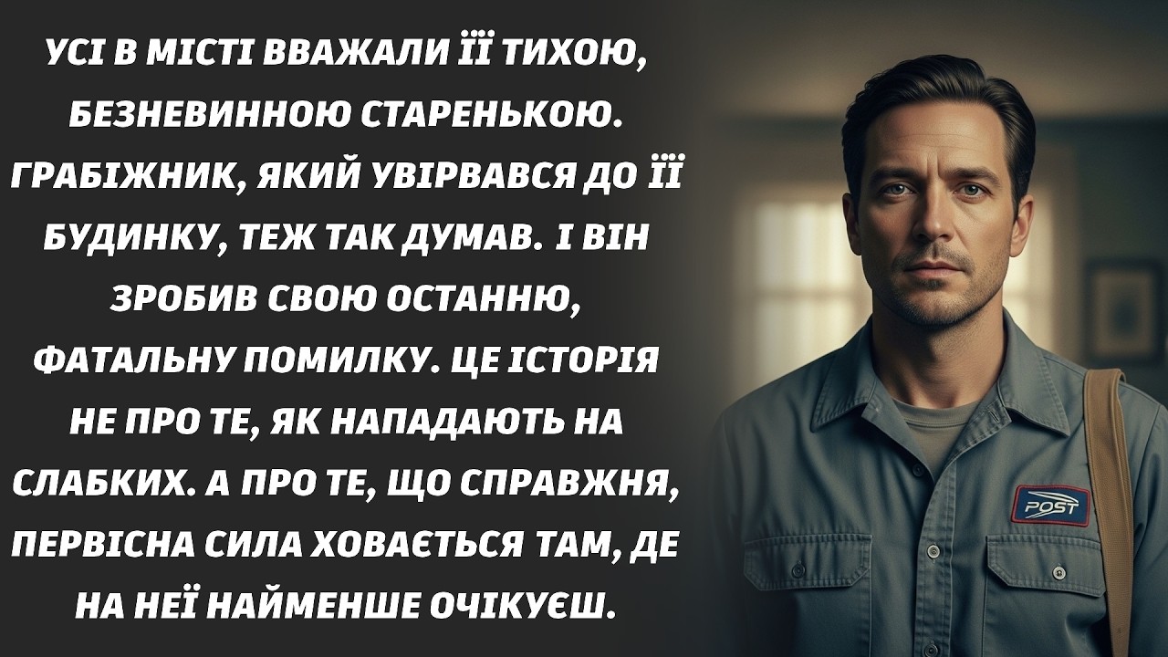 Ніколи не зліть милу бабусю. Жорстока історія одного пограбування.