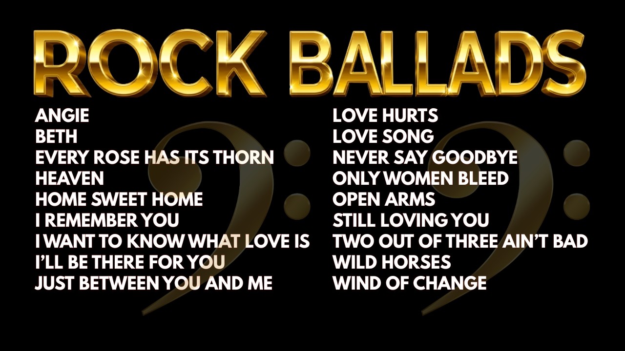 Rock Power Ballad Live Music Stream