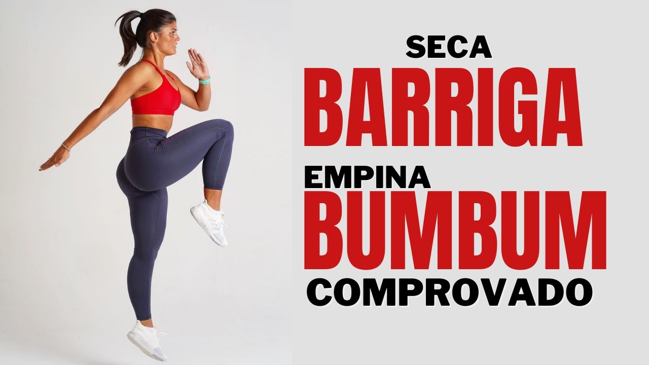 Comprovado - O treino que mais seca barriga e empina bumbum - Basta 3 vezes na semana