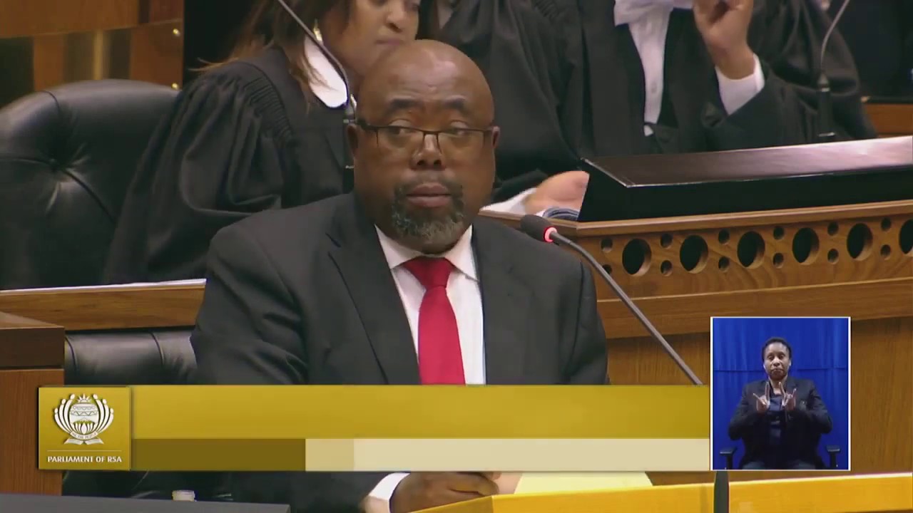 Minister Nxesi: debate on unemployment crisis in South Africa (Parliament, National Assembly, 5 Sept