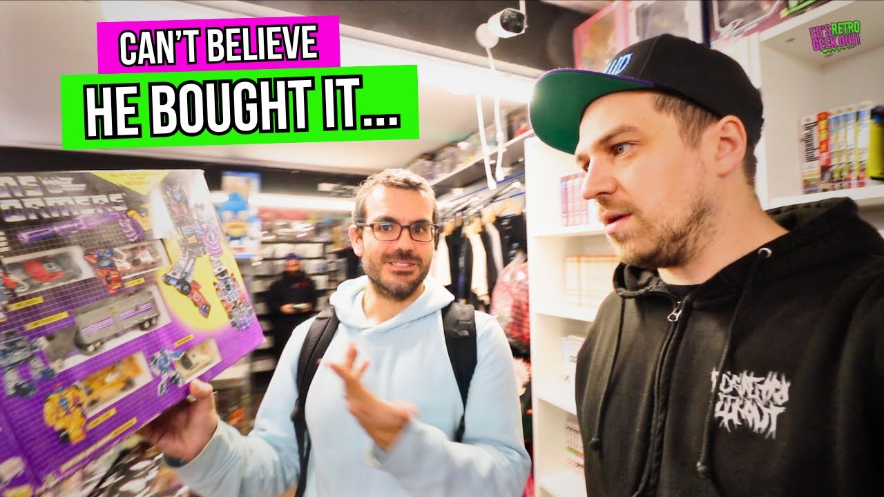 Finding EURO EXCLUSIVE TOY TREASURES in London Toy Shop & Nerdbase! EURO TRIP EP.8