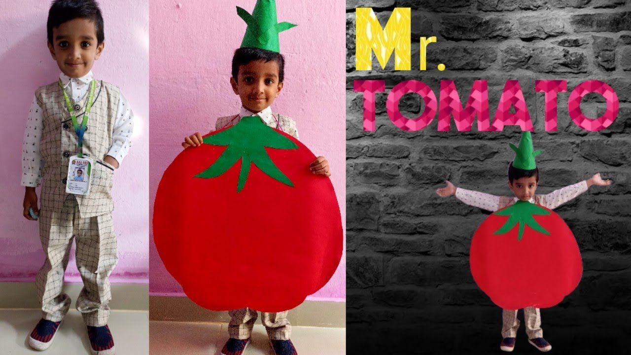 Mr.TOMATO 🍅 Is Here. School Fancy Dress Competition. 