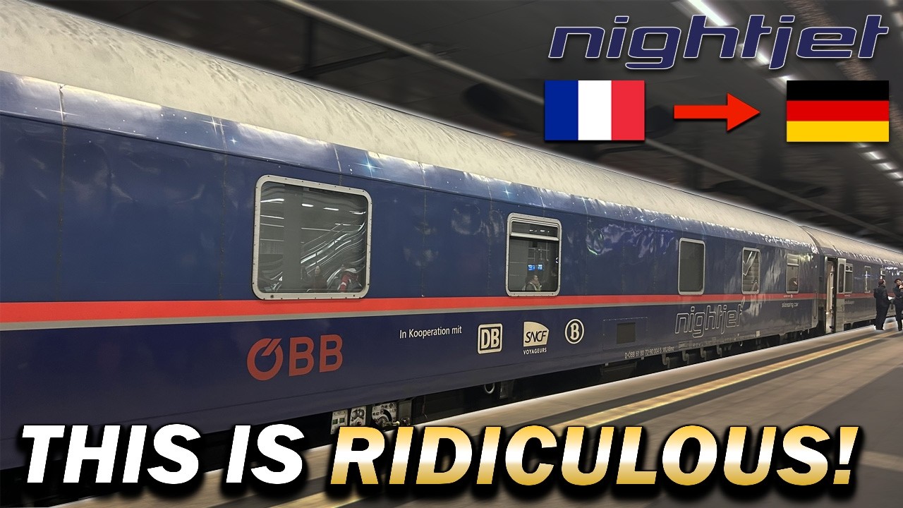 The NEW Paris to Berlin Nightjet Sleeper Train - Why it was Cancelled and What Happens Next
