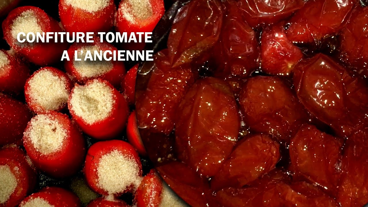 Confiture de tomates entières façon créole,  recette réunionnaise simple.