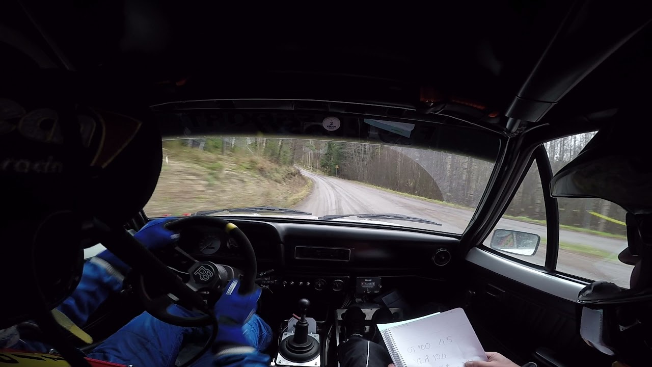 Jari-Pekka ralli 2021 ek 3 Tuomo Hannonen - Harri Minkkinen Ford Escort RS