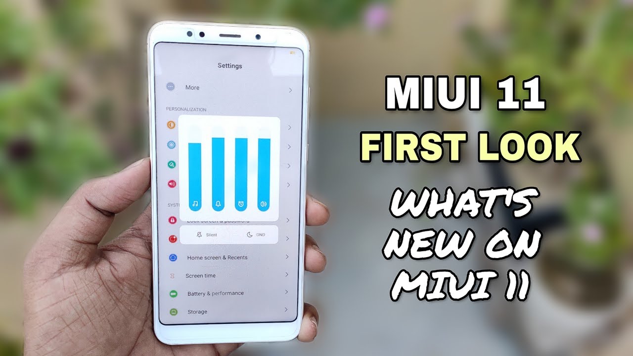 MIUI 11 First Look New Launcher, Ambient Display & More Features