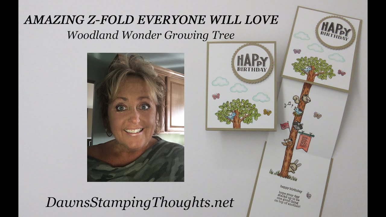 AWESOME  Z FOLD EVERYONE WILL LOVE  Woodland Wonder Growing Tree