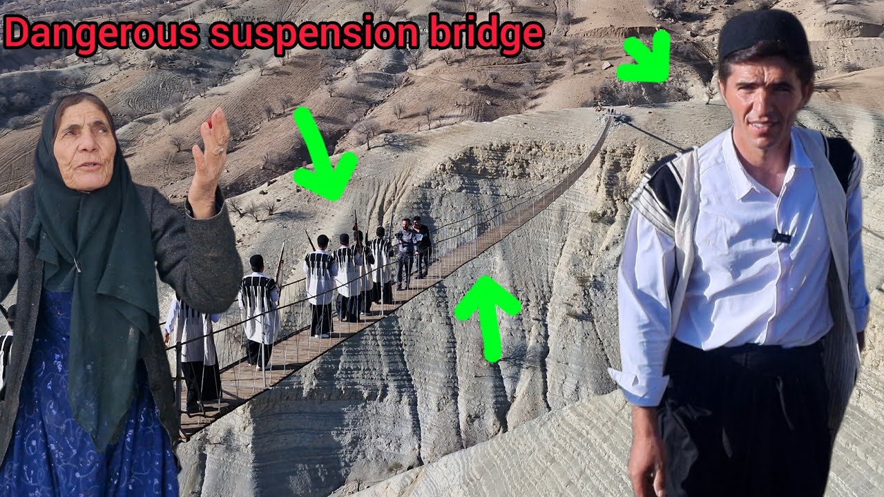 Dangerous wooden bridge in remote village: YouTuber's help