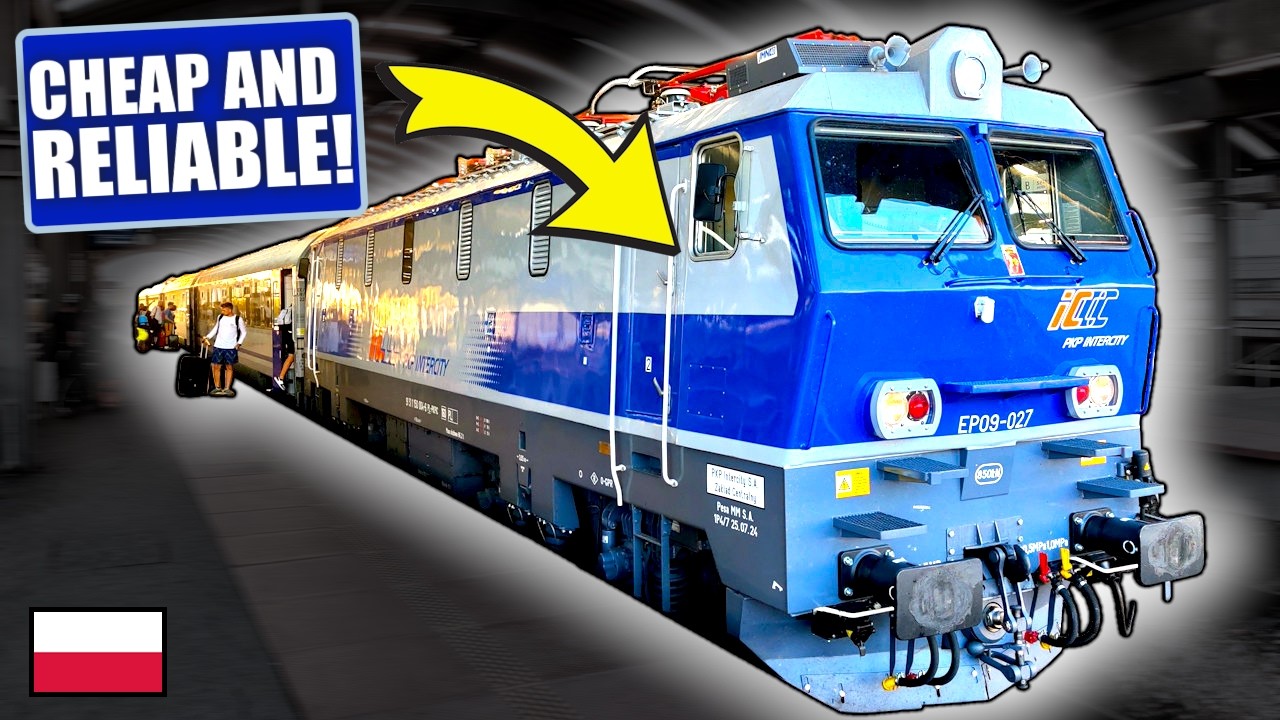 Travel by classic Polish train through the south - Wrocław to Kraków with PKP Intercity