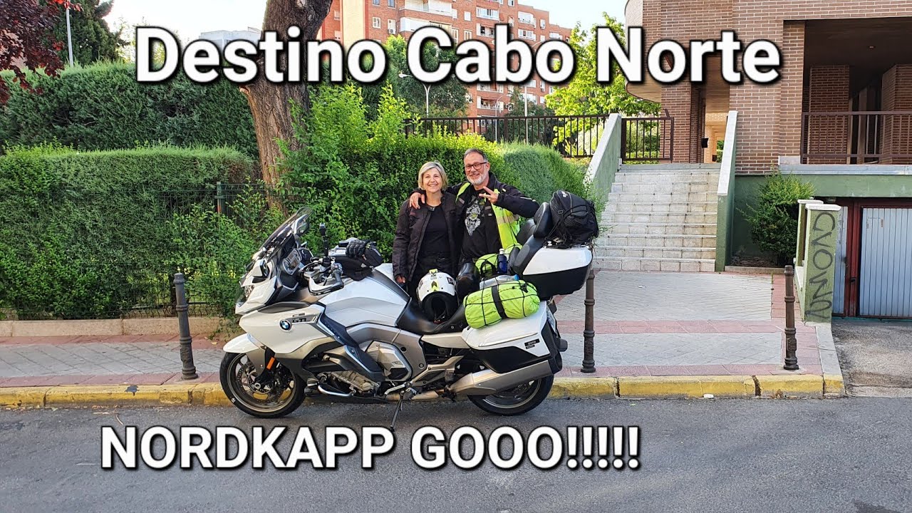 🇳🇴 Día 01: Madrid-Burdeos. Destino Cabo Norte en moto con mi mujer. NORDKAPP GO! BMW K1600 Cargada