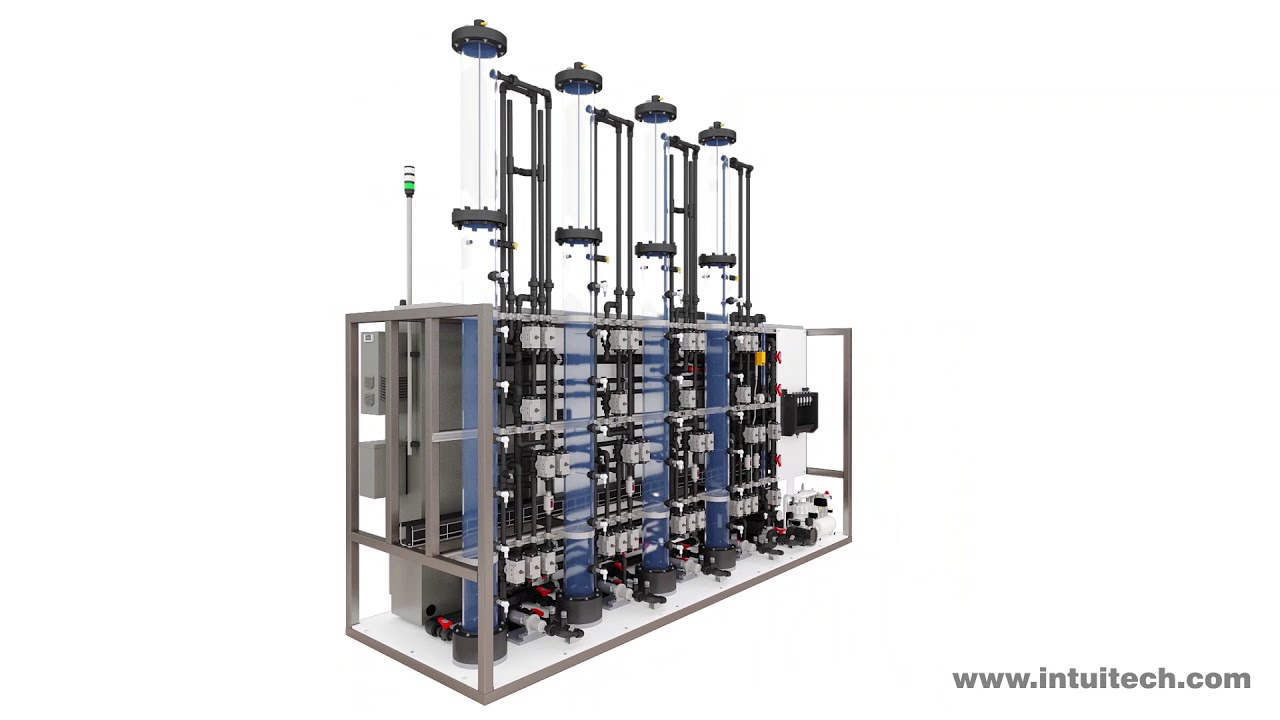 Intuitech's Granular Media Filtration Pilot Plant