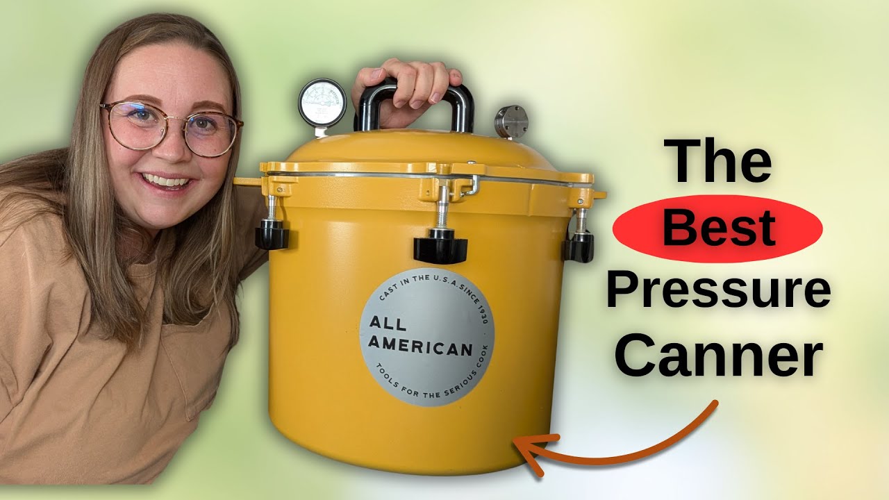 Honest Review of the All-American 1930 21.5 qt Pressure Canner (in yellow)