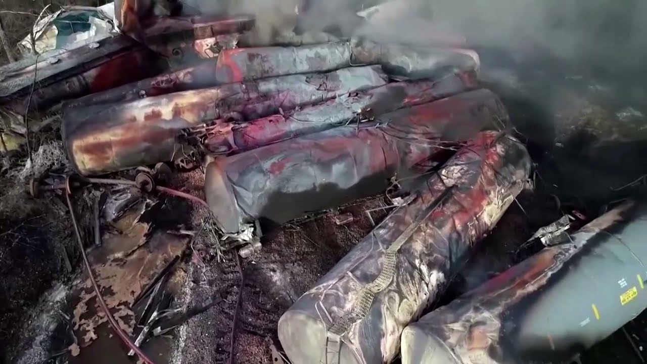 Molten debris rains down after deadly Ohio plant blast