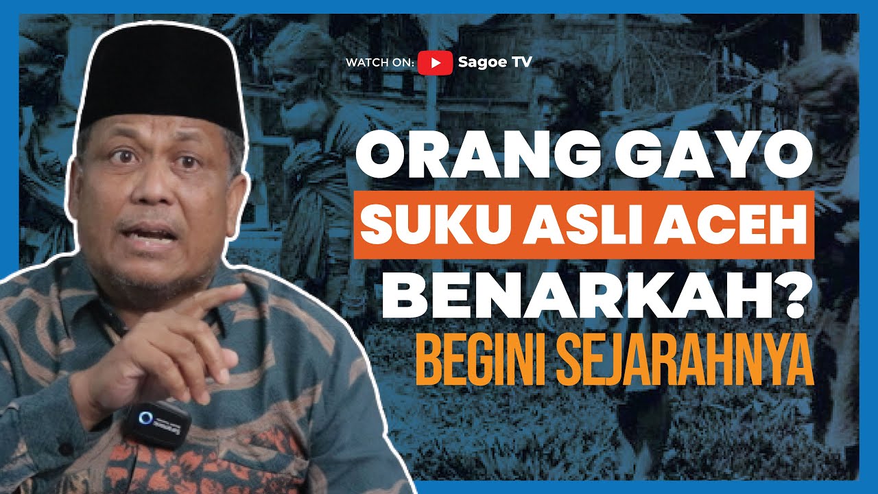 Kupas Habis Sejarah Siapa Sebenarnya Suku Asli Aceh? Dr. M. Adli Abdullah, Pakar Sejarah Aceh