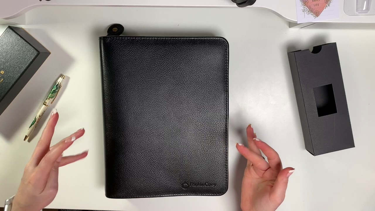 Franklin Covey Classic Tyler Binder & Cross Wanderlust Ballpoint Pen Unboxing