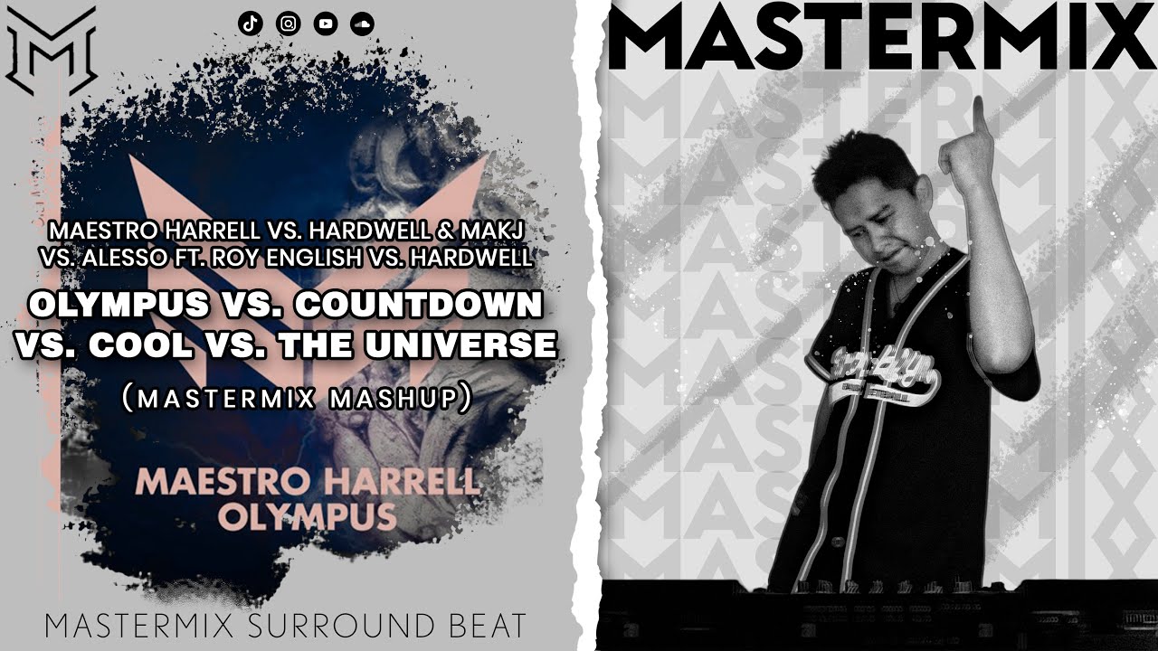 Maestro Harrell, Alesso, Roy English, Hardwell - Olympus vs Cool vs The Universe (MasterMix Mashup)