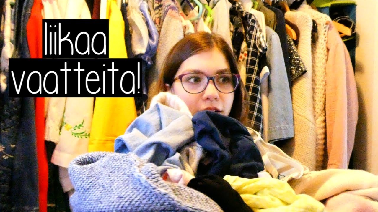 siivoan mun vaatekaapin! | myday 28.3 | Saara Daniela