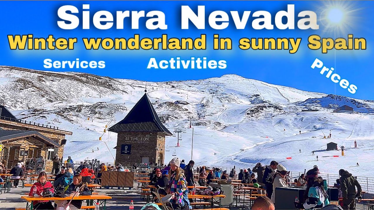 Discover SIERRA NEVADA - Most POPULAR Ski Resort in Spain! | December 2023