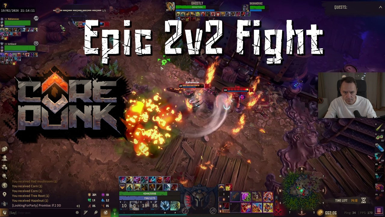 Corepunk PvP 2v2 Arena - Epic 10 minutes Fight