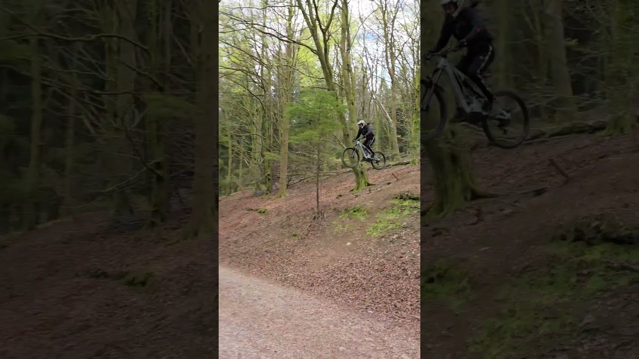 smilog road gap #mtb #trailriding  #downhill #gapjump