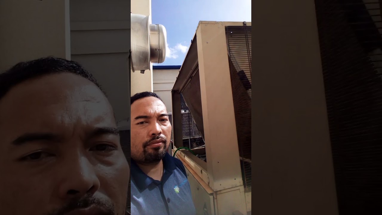 Chiller servicing and tips how to clean micro channel condenser coil
