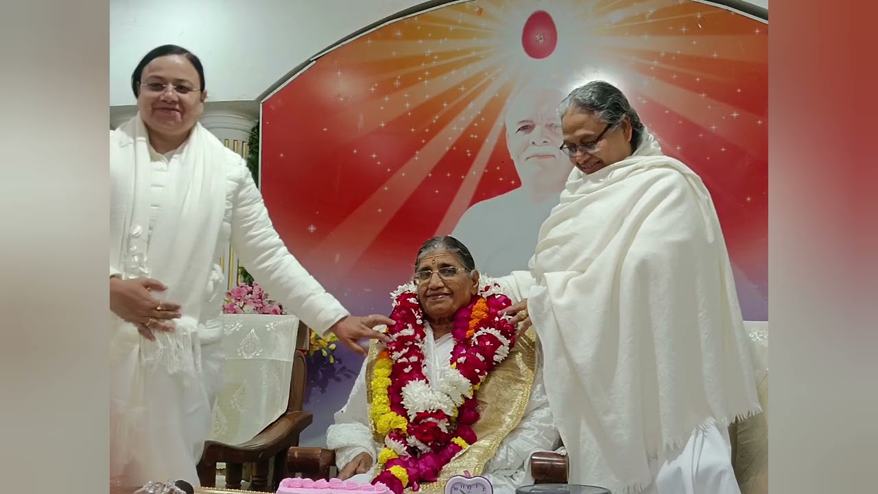Birthday celebration in Rajyog Bhawan